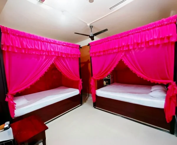 hot pink daily use mosquito net-large size