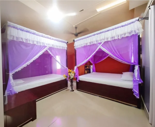 lavender purple daily use mosquito net-large size