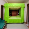 Curtain style mosquito lime green