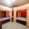 curtain style mosquito net peach