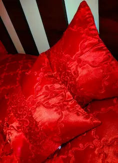 traditional wedding cushion