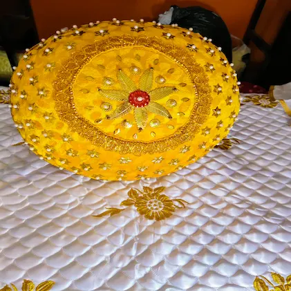 traditional wedding decoration pillow